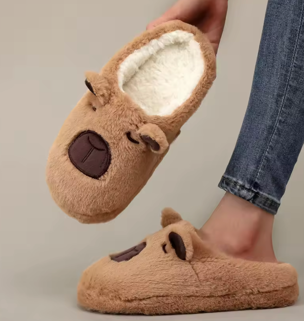 Cozy Capybara Slippers