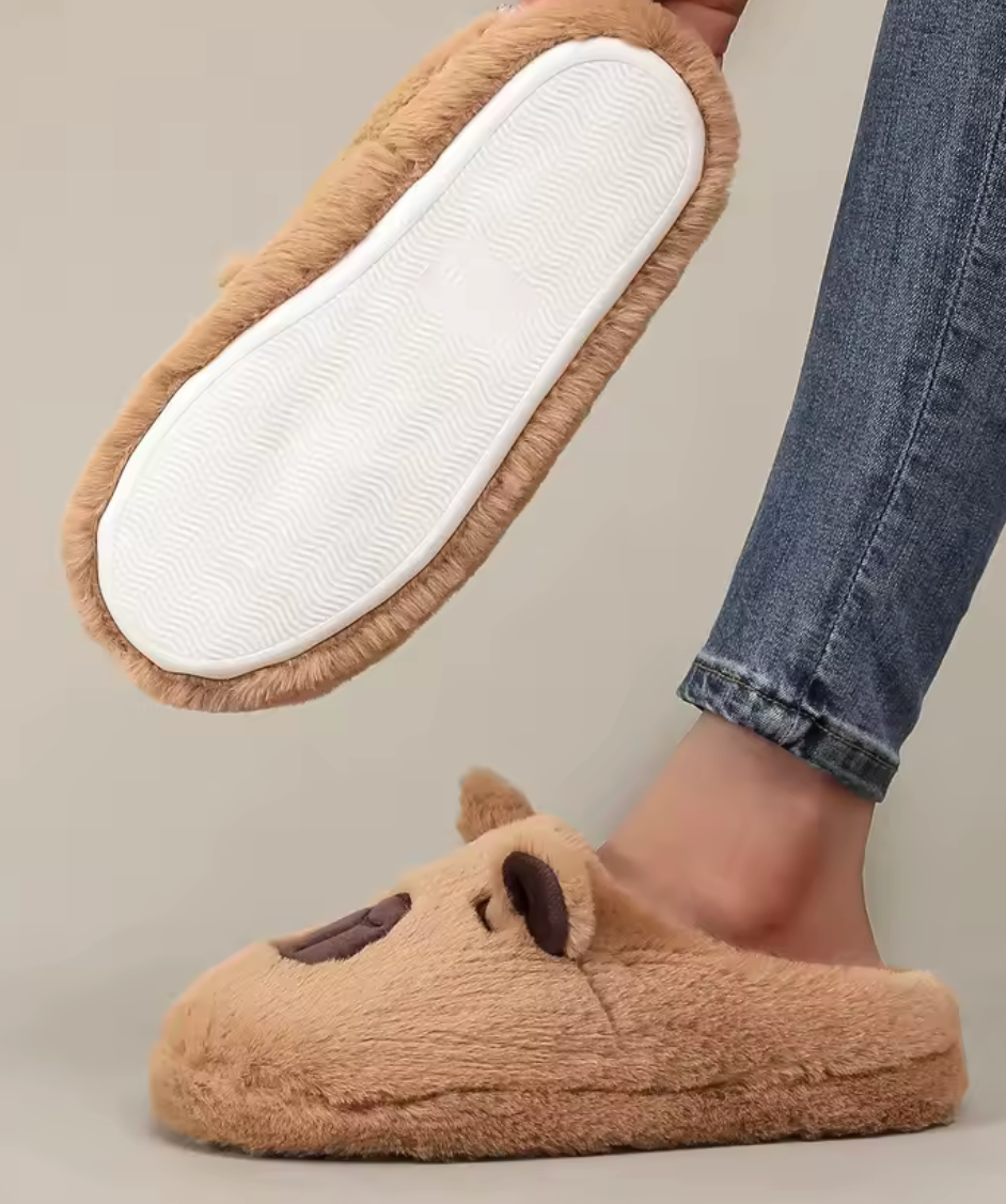 Cozy Capybara Slippers